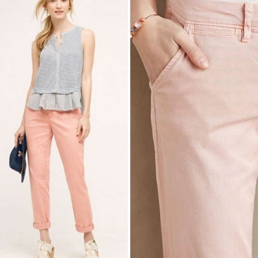 Anthropologie pilcro and the letterpress hyphen fit Chinos pants (1)